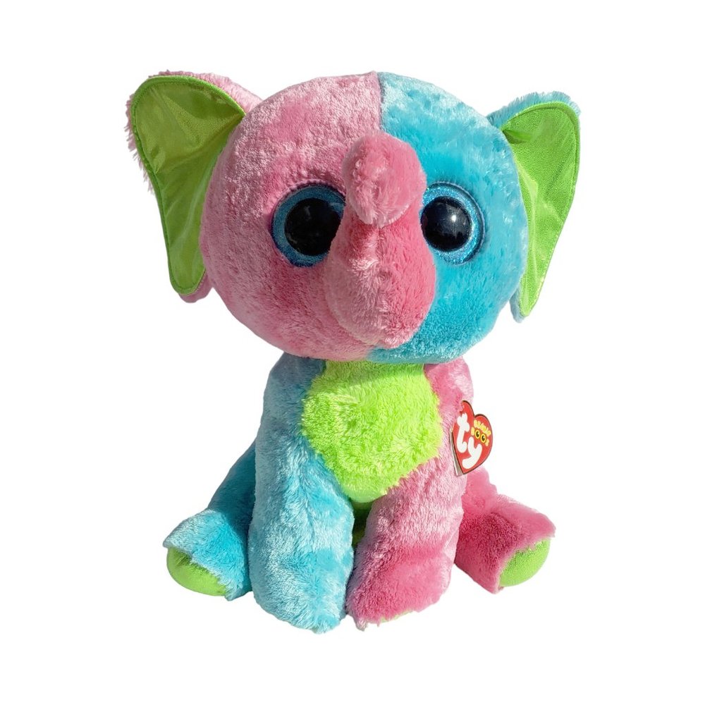 Elfie The Elephant 16" Justice USA Exclusive Ty Beanie Boo New with Tags NWT